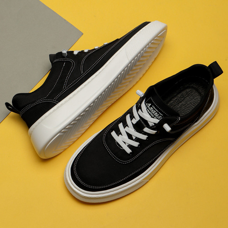 男鞋 初秋季2023新款百搭休闲懒人H套脚帆布鞋男一脚蹬潮平底板鞋,流行男鞋,布鞋,淘宝优惠券,粉丝福利购,淘宝优惠卷