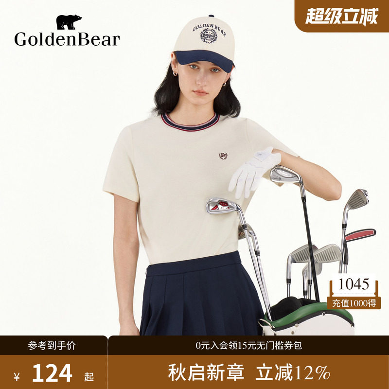 夏季休闲风时尚都市圆领短袖图片