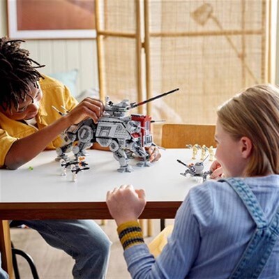 中国积木星球大益系列行T-TE步A机75337L男孩战智拼装儿童玩具礼