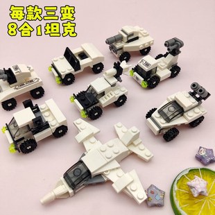 坦克积木乐虎式重型高kv44装童智具益玩拼儿J3到6岁2025新款9a积