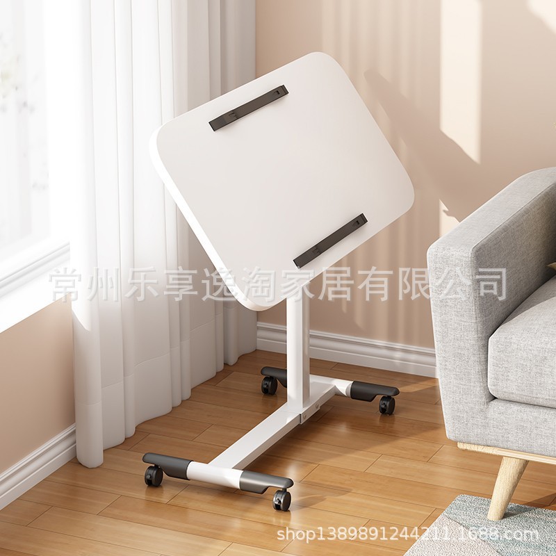 可折叠笔记本电脑桌床边桌可升降360度旋转桌创意便携移动小桌子