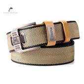 户外尼龙编织腰带 腰带 新款 青年百搭针扣皮带 2024冬季