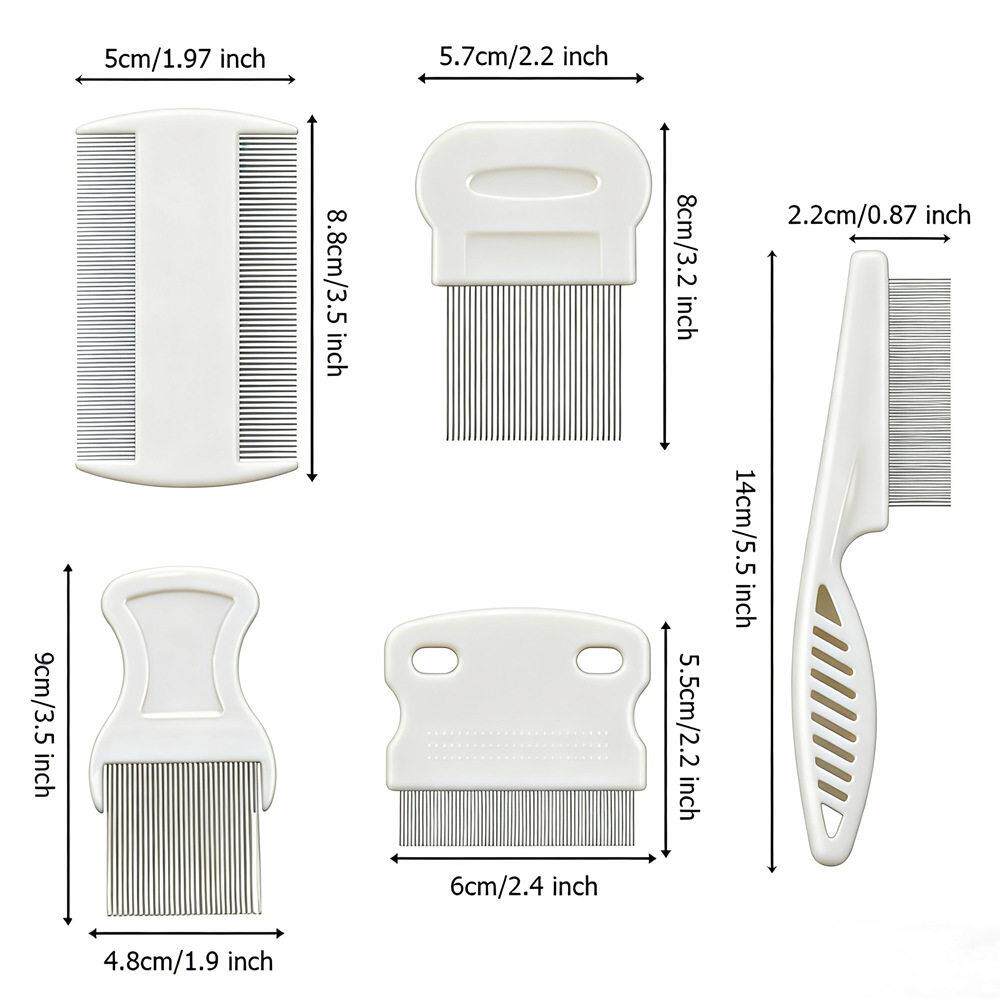 宠物梳子狗狗猫咪开结去浮毛梳子除蚤梳塑料密齿钢针梳子