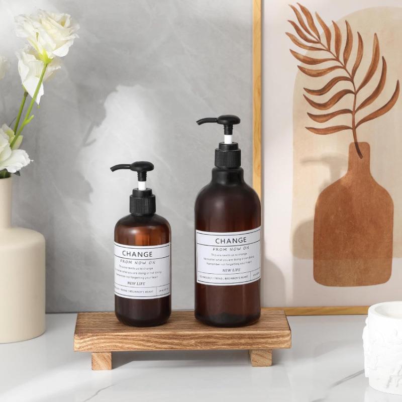 小木托盘底座支架农舍浴室装饰木制厨房肥皂碟架梳妆台柜台水槽