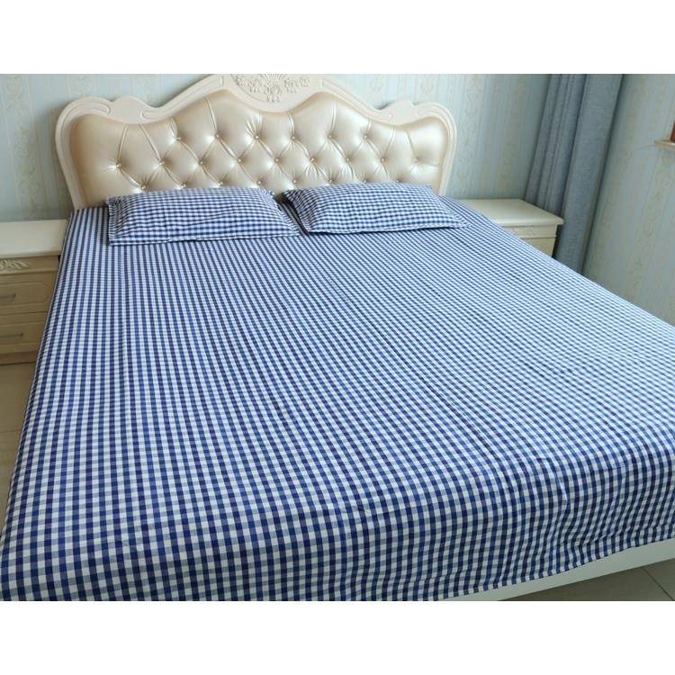 5ZV7夏天离不开的吸汗纯棉老粗布床单~告别黏腻加厚三件套床