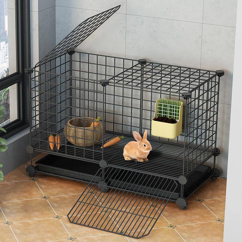 兔笼家用室内带厕所特价兔子窝养兔子宠物别墅新型新型养殖笼货源