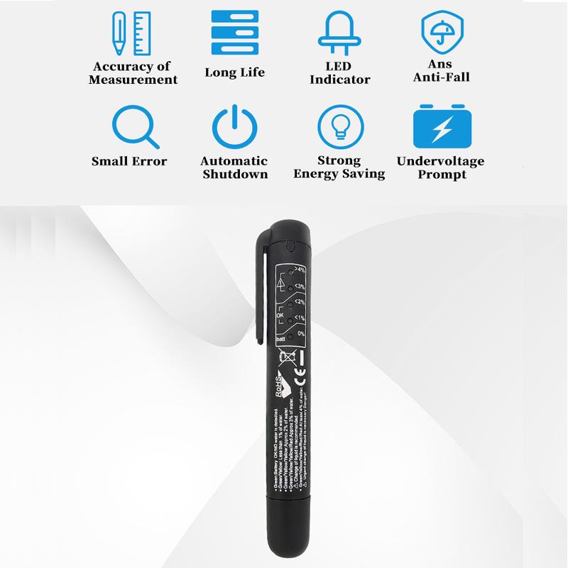 制动液刹车油检测仪OBD2 DOT3/4/5.1测油笔Brake Fluid Tester