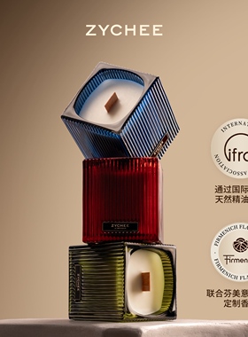 ZYCHEE白噪音香薰蜡烛室内家用持久高级礼盒香氛浪漫情调伴手礼物