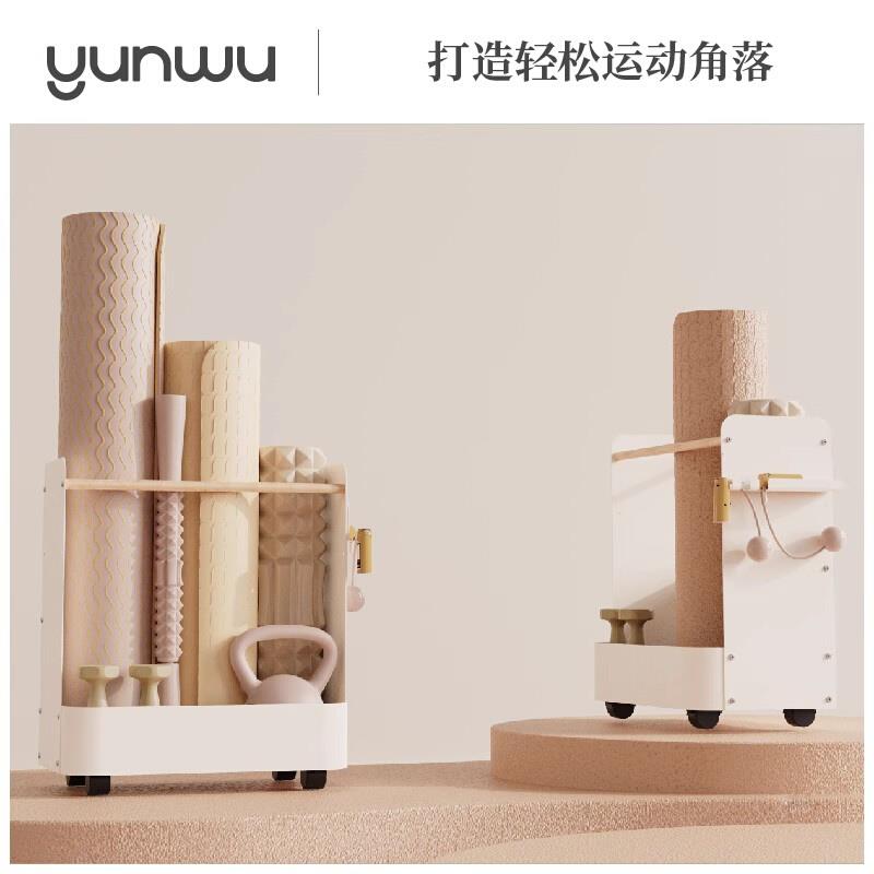 健身收纳架推车可移动带轮神器材运动P器械书置物筐多功能