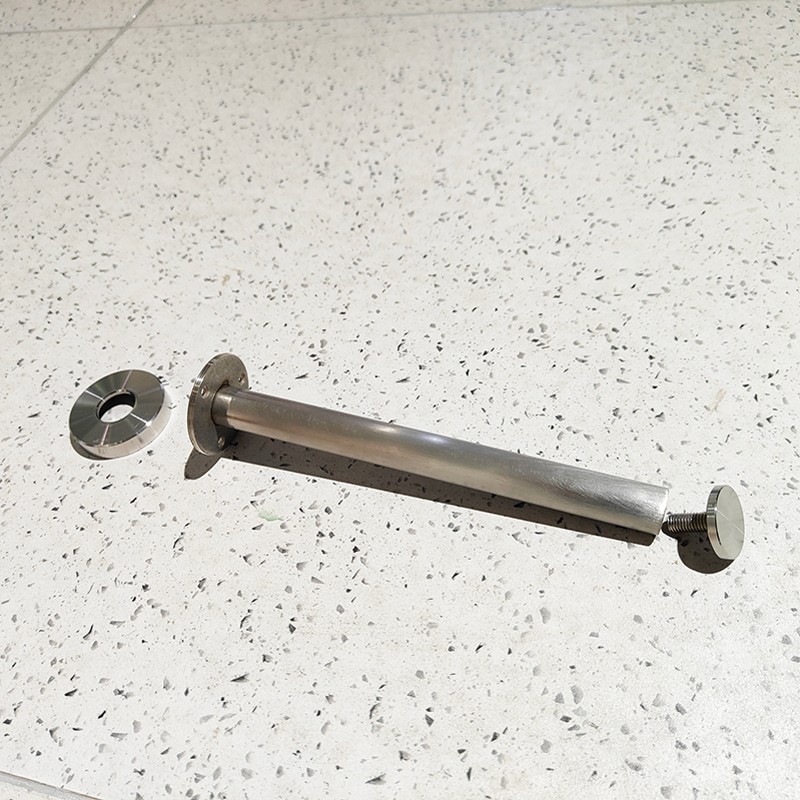 服装店衣架展示架上墙挂钩挂杆衣帽架服装壁挂架简易点挂单钩拉丝