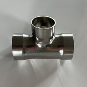 普通管件异径焊接三通304薄壁不锈钢水管承口接头承插式 316穿线管