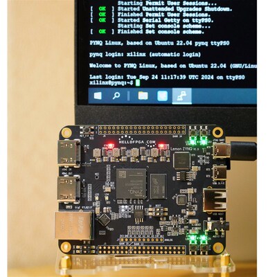 (可运行PYNQ镜像 ) ZYNQ 7020 FPGA 最小系统 开发板 LUemon ZYNQ