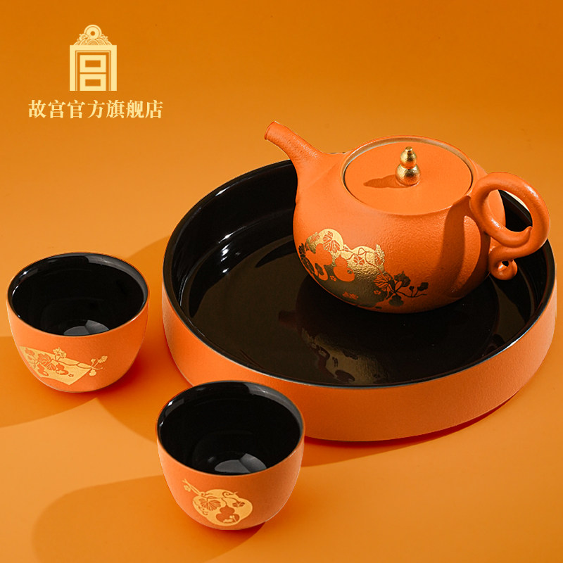 故宫官方店丨如意福禄茶具套装