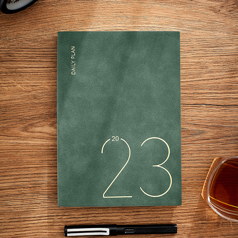 2023年日程本a5一日一页365天时间管理商务办公用工作每日计划表