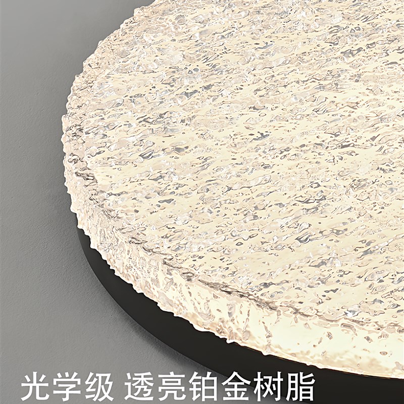 卧室吸顶灯意式极简轻奢2025轻奢大气新款圆形主卧书房间中山灯具