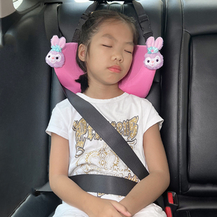 儿童汽车用靠枕护颈枕睡眠枕宝宝车载记忆棉枕头u型脖枕睡觉神器