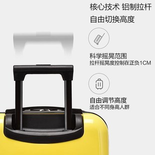 登机 锋上儿童行李箱18英寸r拉杆箱万向轮旅行箱学生卡通拉链密码
