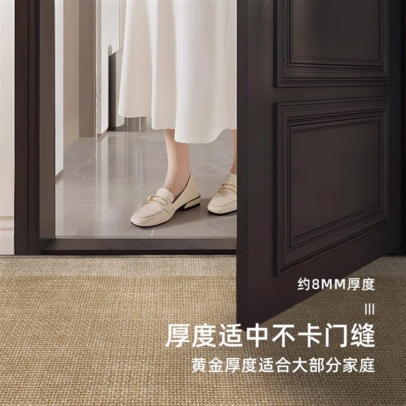 2025新款入户门地垫高级感进门大门口耐脏防滑脚垫U可裁剪玄关地,居家布艺,入户地垫,淘宝优惠券,粉丝福利购,淘宝优惠卷
