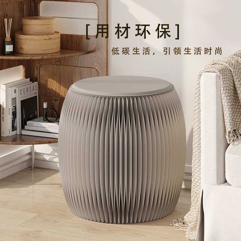 可折叠收纳小凳子换鞋坐凳x圆凳板凳可叠放垫脚儿童矮凳小纸凳,住宅家具,矮凳,淘宝优惠券,粉丝福利购,淘宝优惠卷