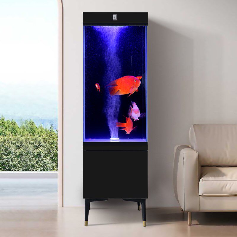 2024新款落地立式超白玻璃鱼缸A免换水客厅循环底背过滤带柜子一,宠物/宠物食品及用品,底柜/落地缸,淘宝优惠券,粉丝福利购,淘宝优惠卷