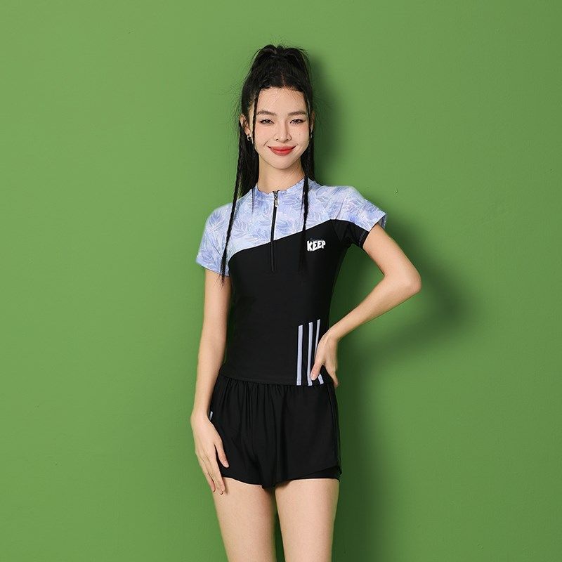 泳衣女款成人分体20q25新款游泳馆遮肉保守平角遮肚显瘦游泳装,运动/瑜伽/健身/球迷用品,分体泳衣,淘宝优惠券,粉丝福利购,淘宝优惠卷