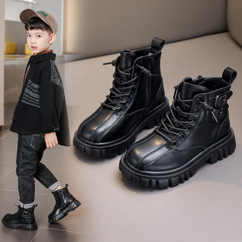 男童马丁靴2022秋冬季新款儿童E靴子小孩加绒皮靴棉鞋二棉童鞋,童鞋/婴儿鞋/亲子鞋,皮靴,淘宝优惠券,粉丝福利购,淘宝优惠卷
