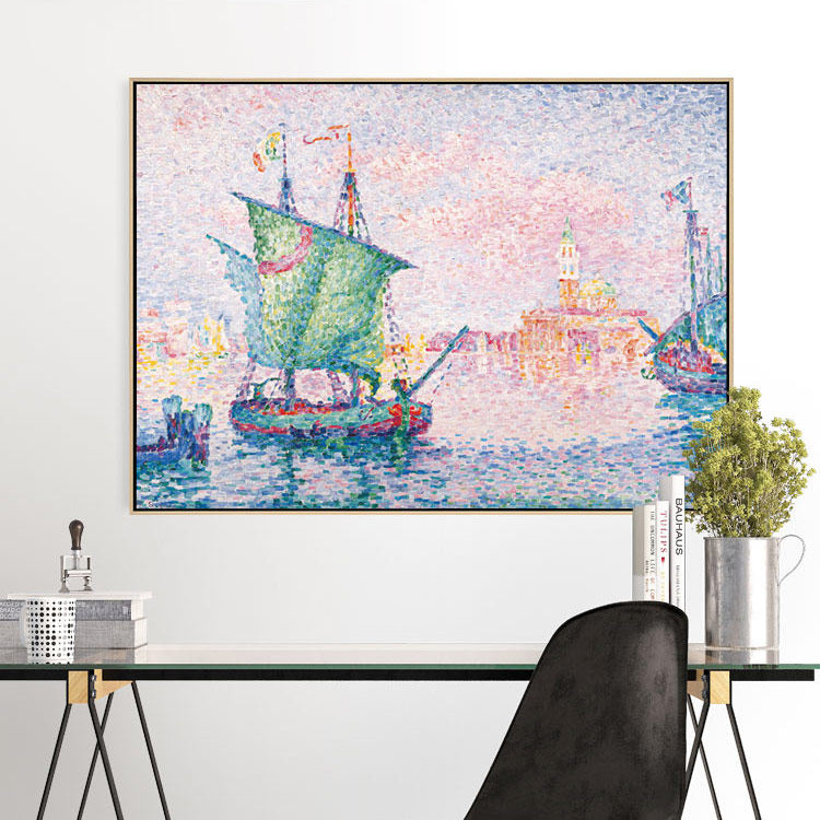 粉色的云a西涅克客厅沙发背景墙装饰画餐厅卧室玄关挂画墙画无框