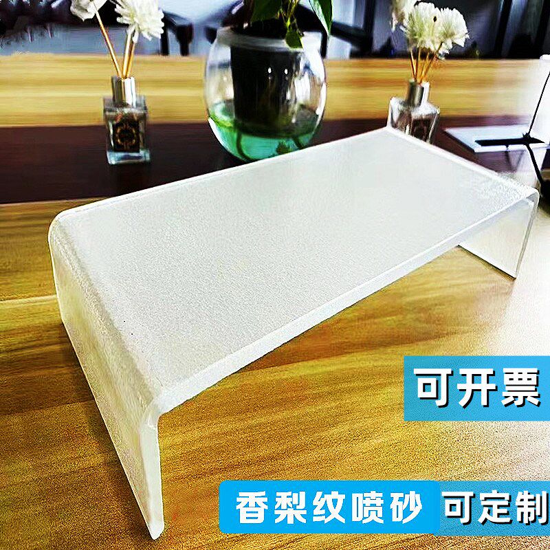 厂家定做u型玻璃k磨砂u形玻璃玉砂幕墙细条纹喷砂钢化超白蒙砂定