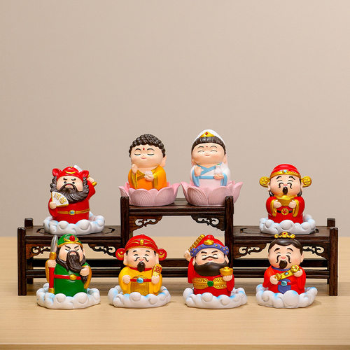财神摆件创意新款可爱办公室桌面