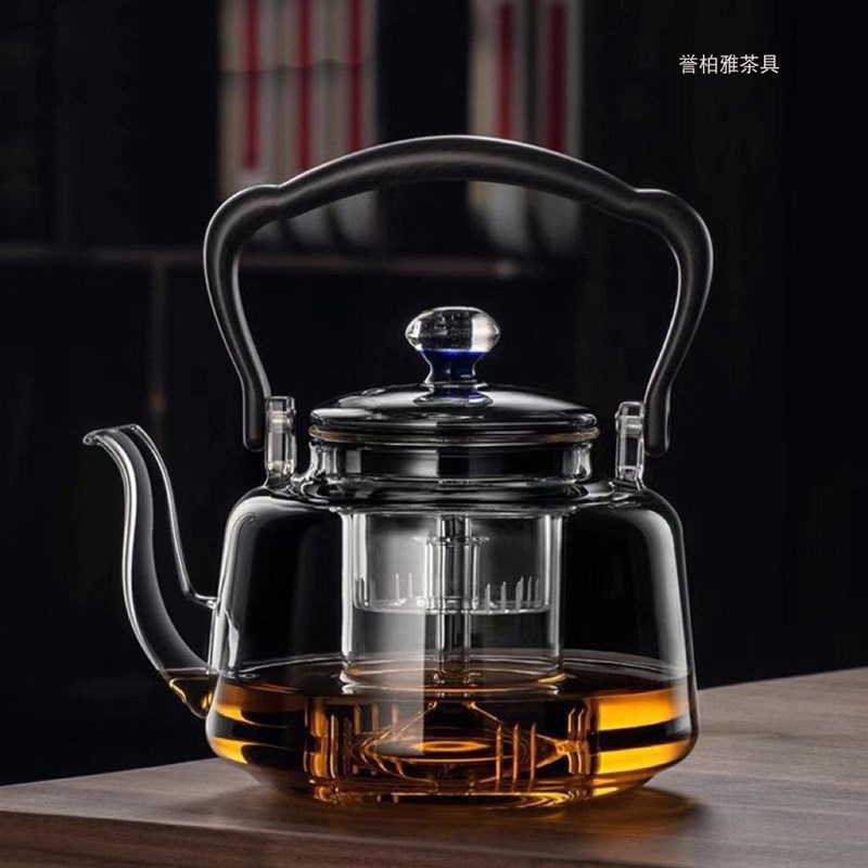 煮茶耐热玻璃h耐高温烧水茶壶家用大容量一体水壶电陶炉加厚专用