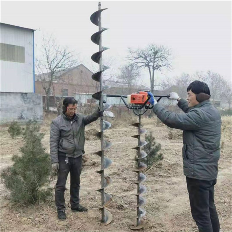 清理桩芯泥土掏土机手动挖桩孔y取泥机分节加厚钻杆自动升降掏桩