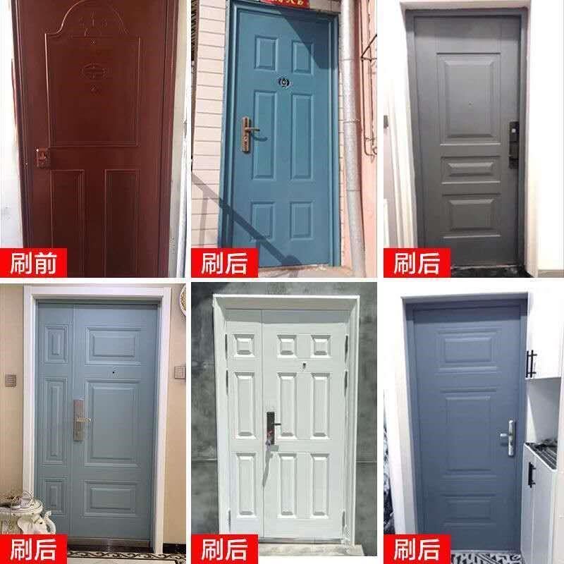 油漆家用家具改色漆旧家具v翻新漆水性木器漆木门油漆白色清漆喷