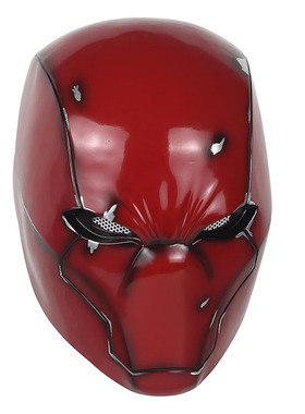 星球大战头盔面具树脂可戴万圣节cos道具蝙蝠侠红影迷踪头盔红色