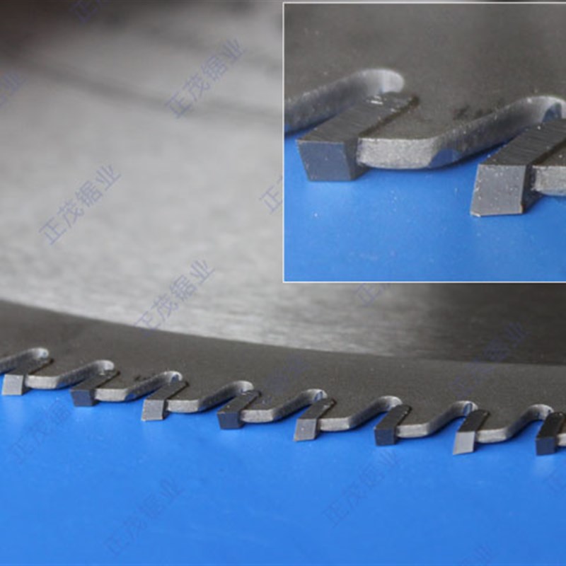 切竹子用255-305-355-405生态木PVC塑料管木塑挤塑板超薄合金锯片