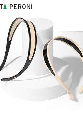 Evita peroni丹麦依慧达发箍网红新款洋气发卡洗脸压发女秋天头箍