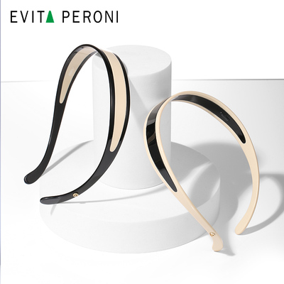 Evita peroni丹麦依慧达发箍网红新款洋气发卡洗脸压发女秋天头箍