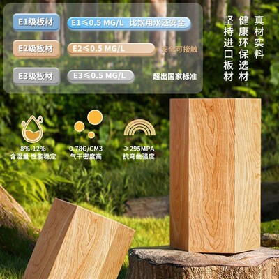 实木餐桌圆桌家用吃饭桌子大板桌旋转圆盘面板圆桌面饭店餐饮商用