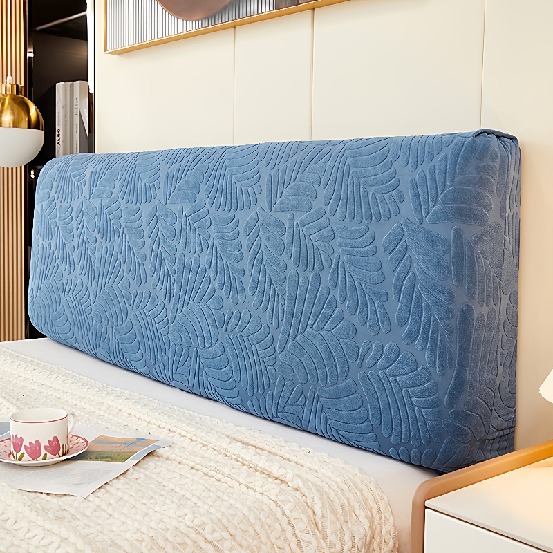 V45O轻奢全包弹力床头套罩软包防尘罩床靠背保护套子简约