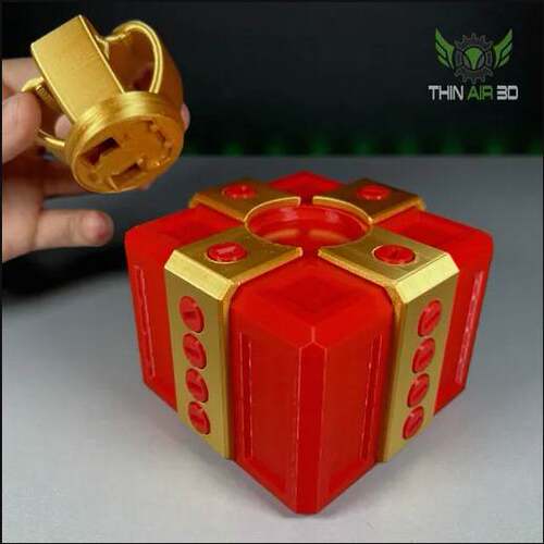 跨境爆品Annoying Gift Box 新款圣诞节款式3D打印恼人盒子礼物盒