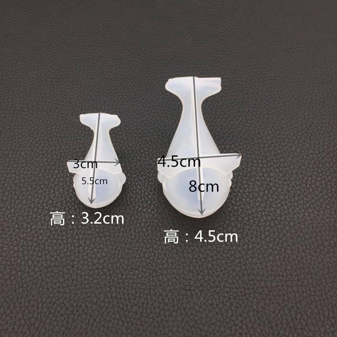 diy水晶滴胶镜面立体鲸鱼模具香薰石膏摆件大小卡套扩香石