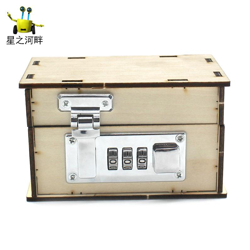 密码箱1号 科技小制作工具箱密码箱diy中小学生手工拼装教具模型