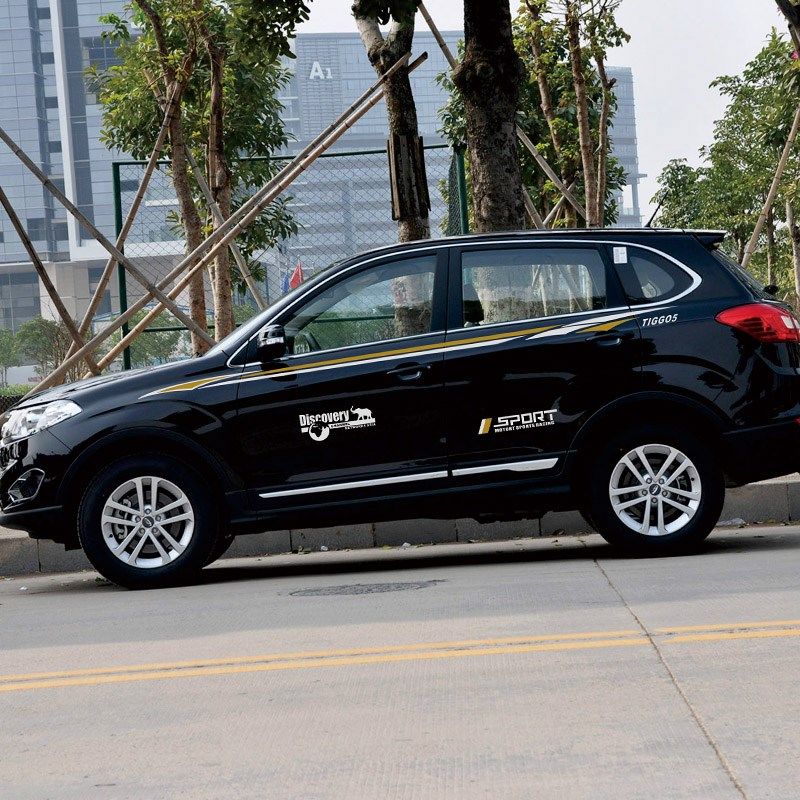 适用于奇瑞瑞虎5车贴改装汽车装饰全车身贴腰线车门贴纸彩条拉花,汽车用品/电子/清洗/改装,汽车装饰贴/反光贴,淘宝优惠券,粉丝福利购,淘宝优惠卷