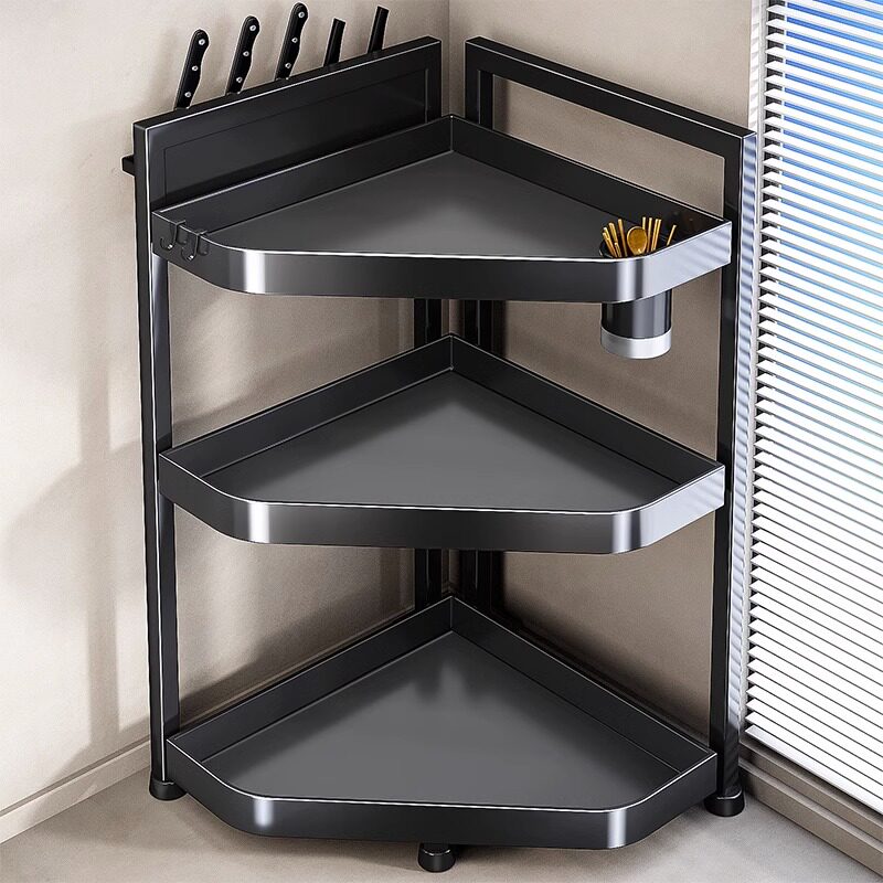 大鑫众厨房置物架调味罐架台面多功能厨房盐油转角多层收纳盒三角,厨房/烹饪用具,厨房置物架/置物柜/角架,淘宝优惠券,粉丝福利购,淘宝优惠卷