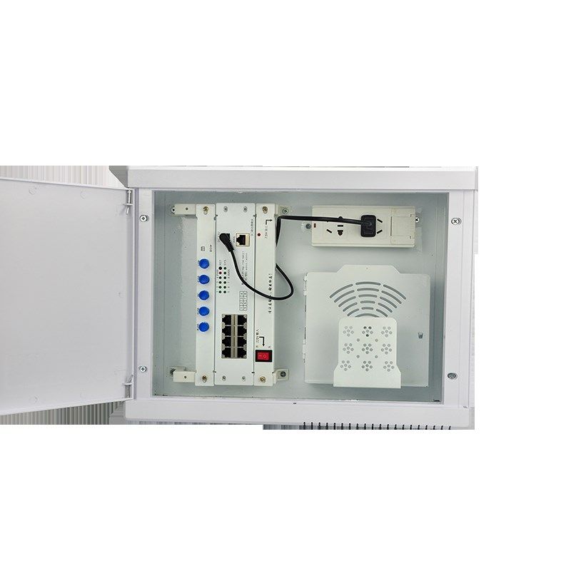 家用弱电箱9口路由器模块套装光纤箱电视模块电源模块条共享上网