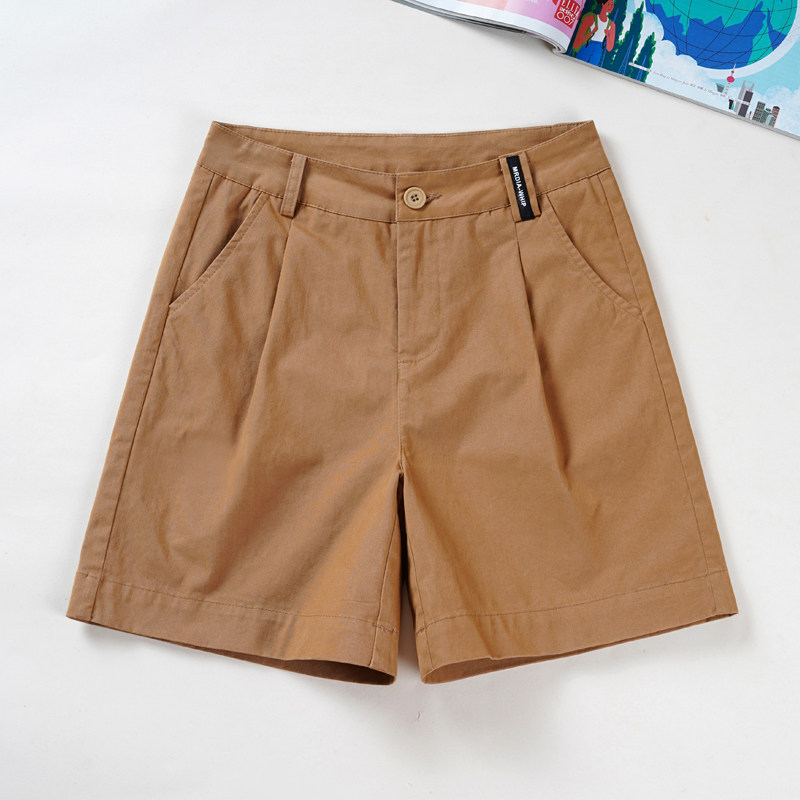 五分短裤女夏2023新款高腰宽松阔腿工装四分裤薄款大码舒适中裤子,女装/女士精品,休闲裤,淘宝优惠券,粉丝福利购,淘宝优惠卷