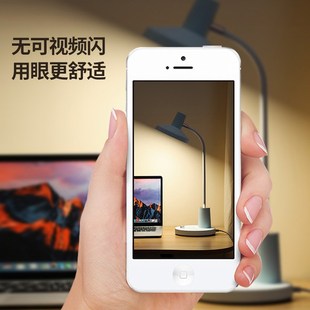 康铭LED台灯插电款护眼灯大学生学习阅读书写书桌宿舍卧室床头灯