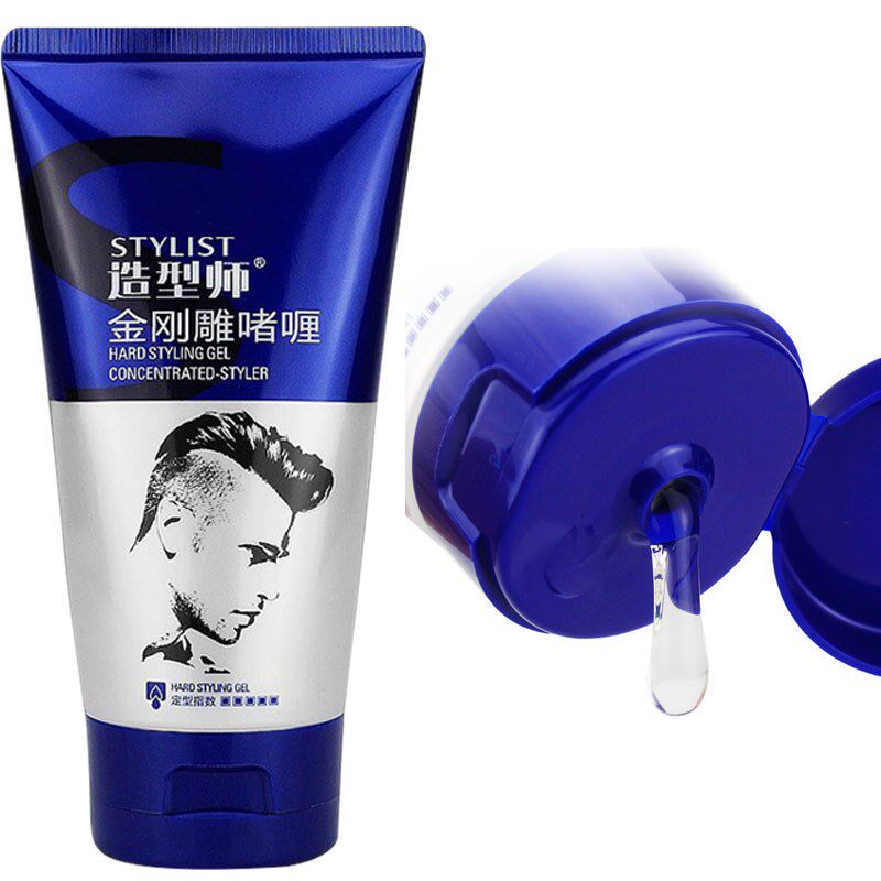 金刚啫喱定型保湿男士者喱膏嗜喱哩咖喱水这里高哲理超硬定行头发