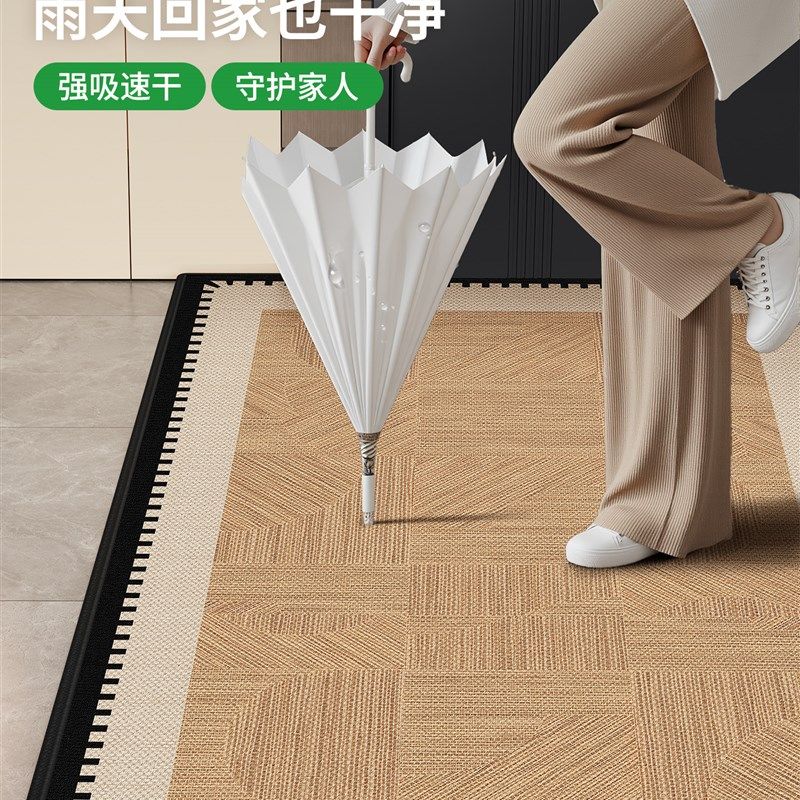 入户门地垫2025新款地毯垫高级感进门耐脏防滑门口家用专用脚踏垫,居家布艺,入户地垫,淘宝优惠券,粉丝福利购,淘宝优惠卷
