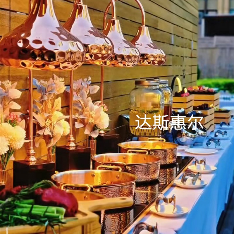 自助餐方形食堂自助餐饭菜恒温保温板热菜板桌暖菜垫加热板神器