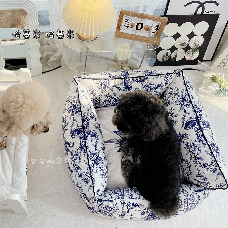 宠物猫狗深度睡眠窝四季通用狗狗沙发床全拆洗狗窝可机洗猫床